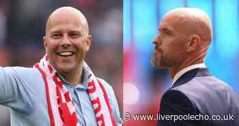 'Not top' - Erik ten Hag delivers brutal putdown of new Liverpool boss Arne Slot's Feyenoord