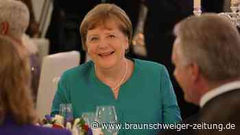 Merkel hält Laudatio bei Ehrung von prominentem Schauspieler