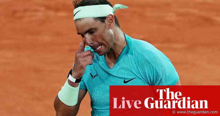 French Open: Nadal loses to Zverev in probable last match at tournament – day two as it happened
