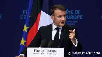 Macron warnt vor Extremen: Ruft zur Verteidigung Europas auf
