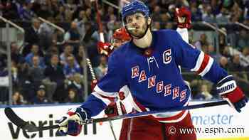 Rangers' Trouba fined, not suspended, for elbow