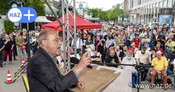 Gregor Gysi in Hannover: So war der Wahlkampfauftritt zur Europawahl