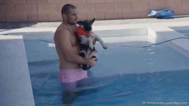 UFC 302 'Embedded,' No. 1: Sean Strickland gives his puppy swimming lessons