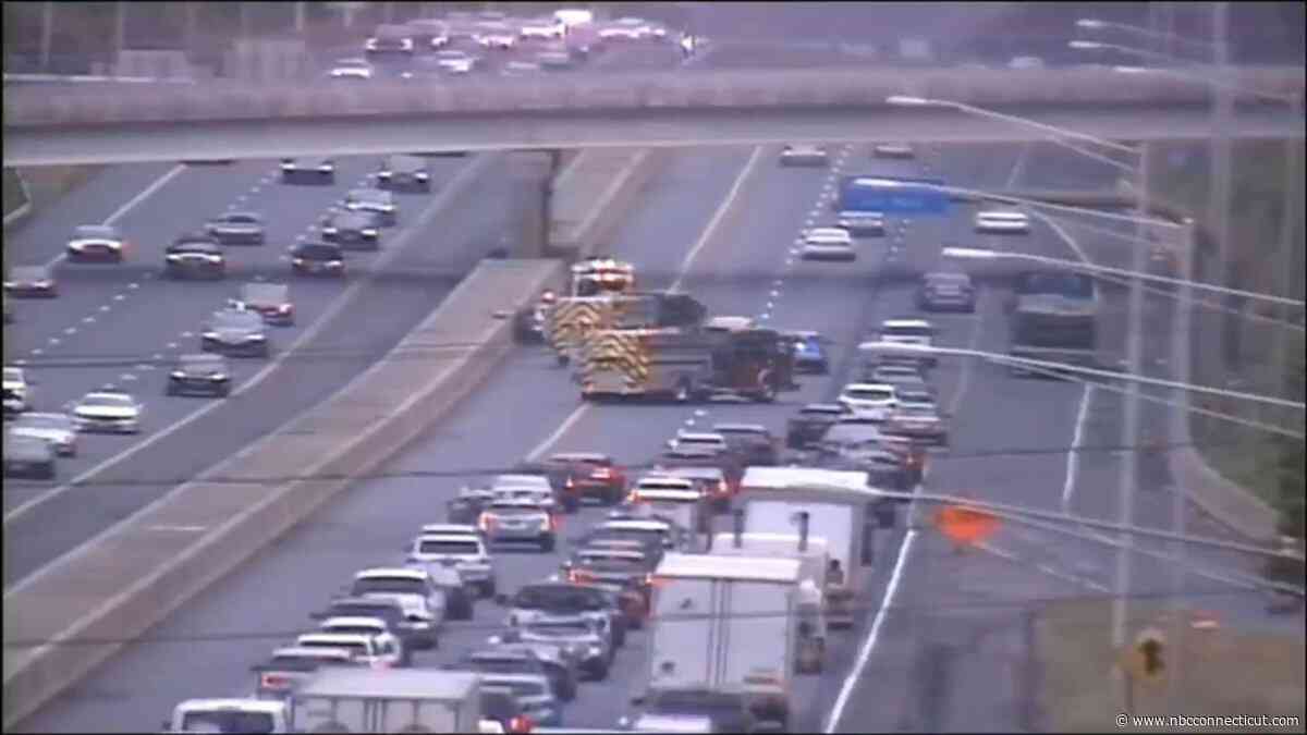 No injuries reported in crash on I-84 East in Cheshire