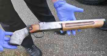 Police seize sawed-off shotgun, arrest 4 people during traffic stop in Cambridge