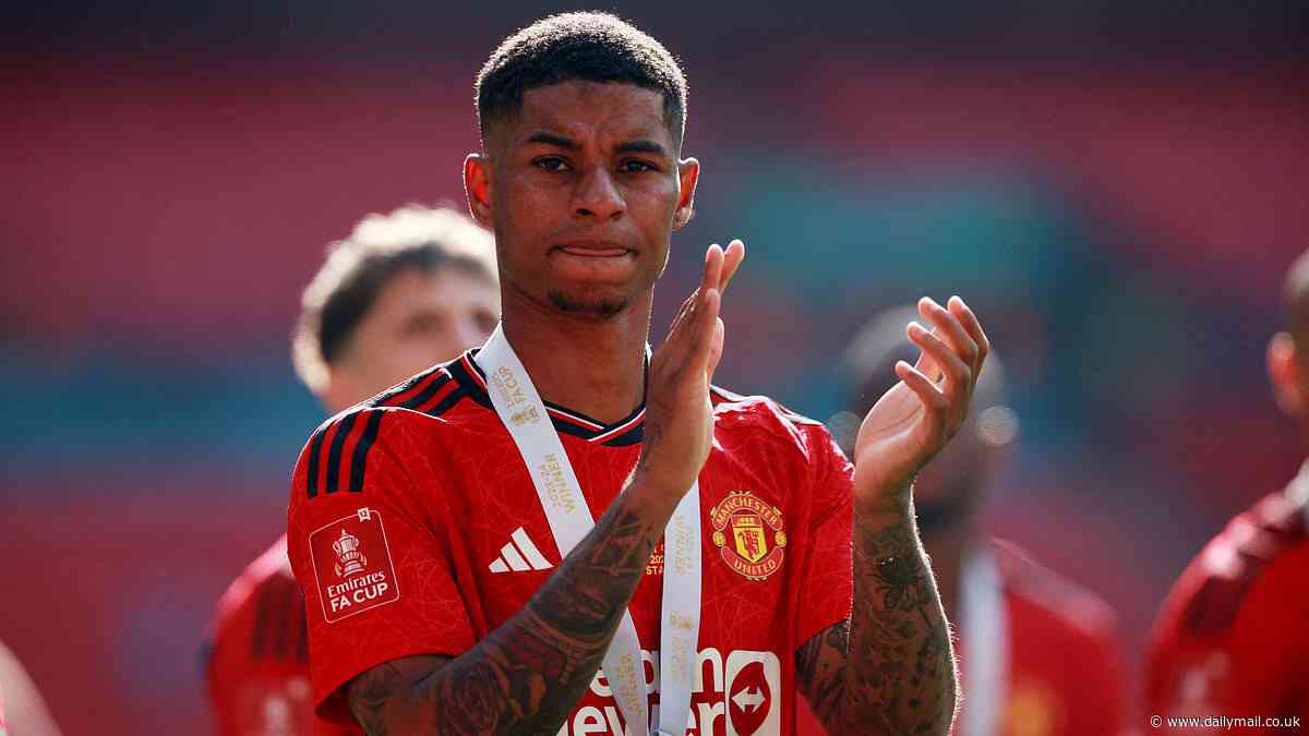 Man United star Marcus Rashford removes himself from social media to 'mentally reset' after 'challenging' season for the Red Devils