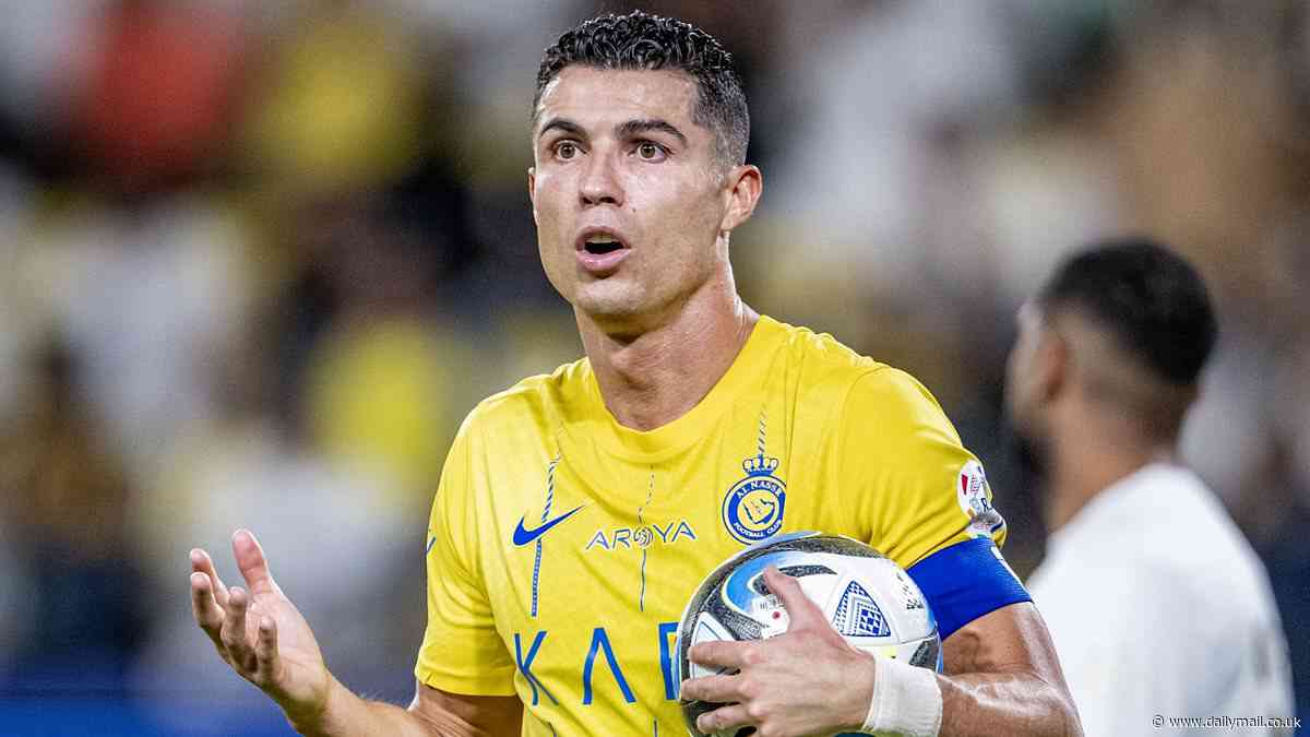 Cristiano Ronaldo breaks two more goalscoring records in Al-Nassr's final league game of the season... as 39-year-old nets twice vs Al-Ittihad