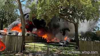 Fire rescue: Multiple explosions at Hernando County fire