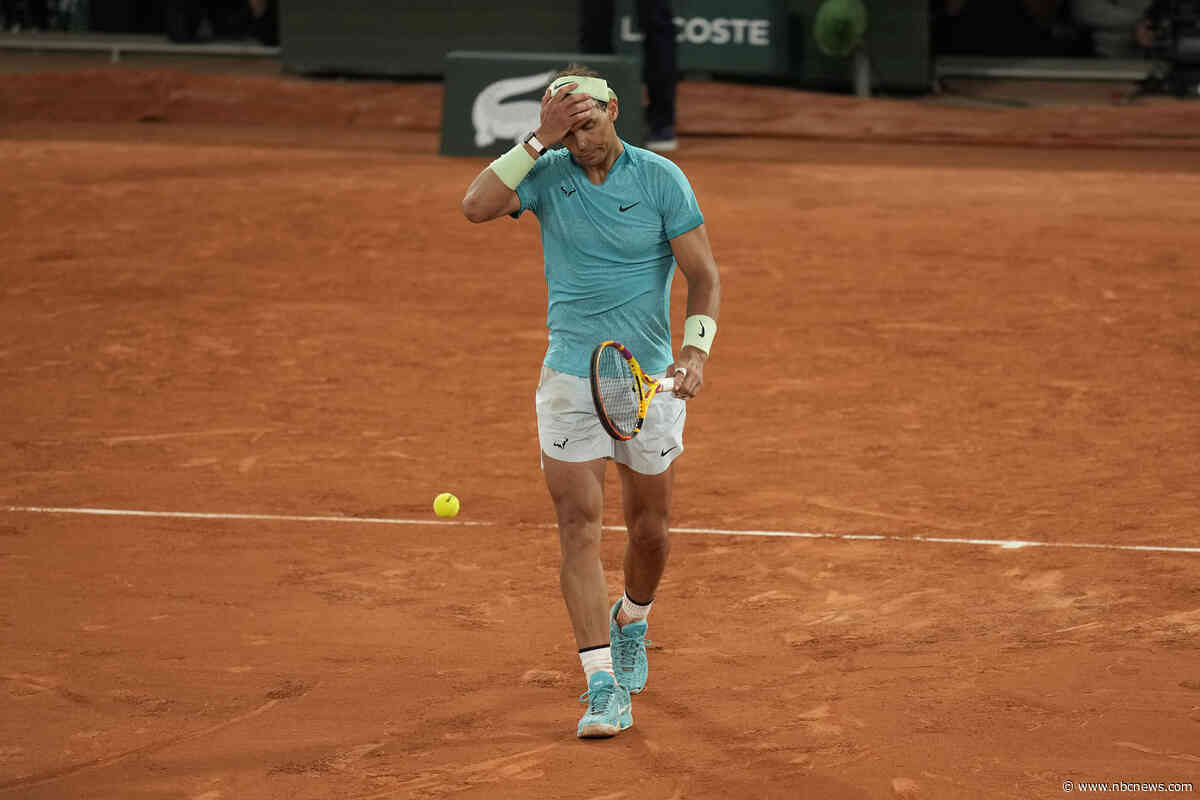 Nadal loses to Zverev in the first round of what could be his final French Open