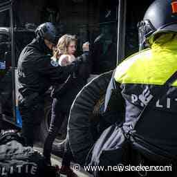 In totaal 73 tegendemonstranten aangehouden bij pro-Israëlische actie Amsterdam