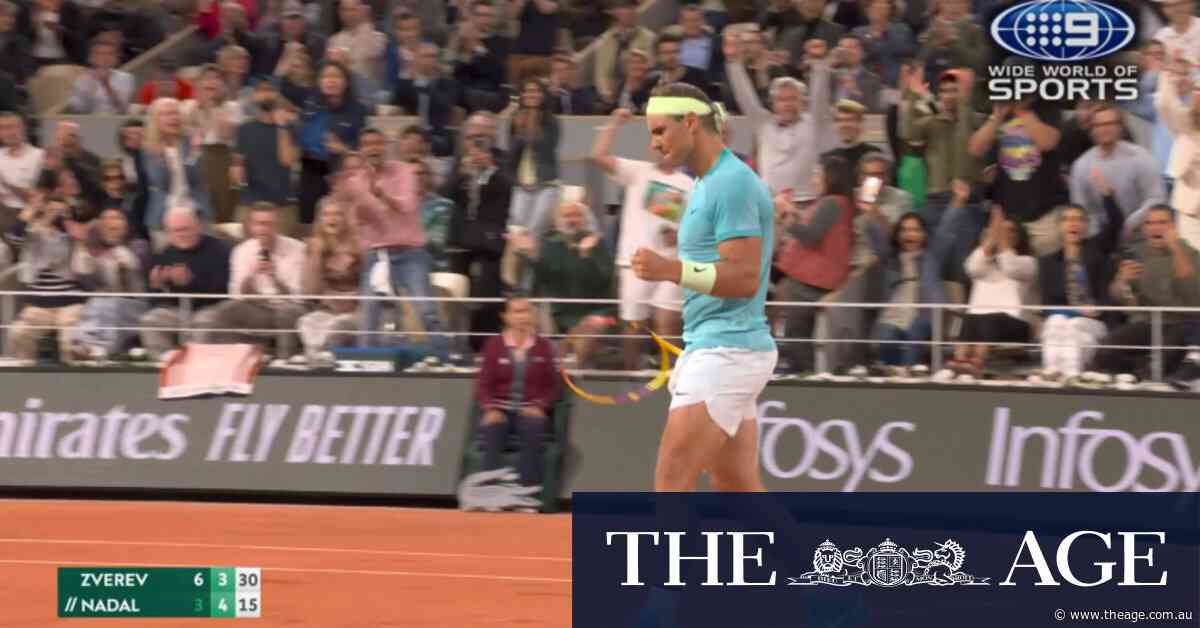 Rafael Nadal v Alexander Zverev - 2024 Roland Garros: Round 1 Highlights