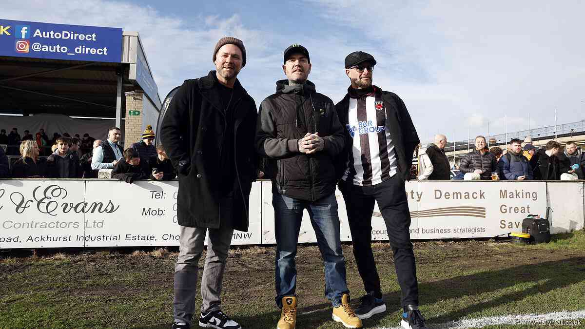 Boyzone and Westlife stars Shane Lynch , Keith Duffy and Brian McFadden buy lower league football club Chorley FC - and want their celebrity friends to come to games