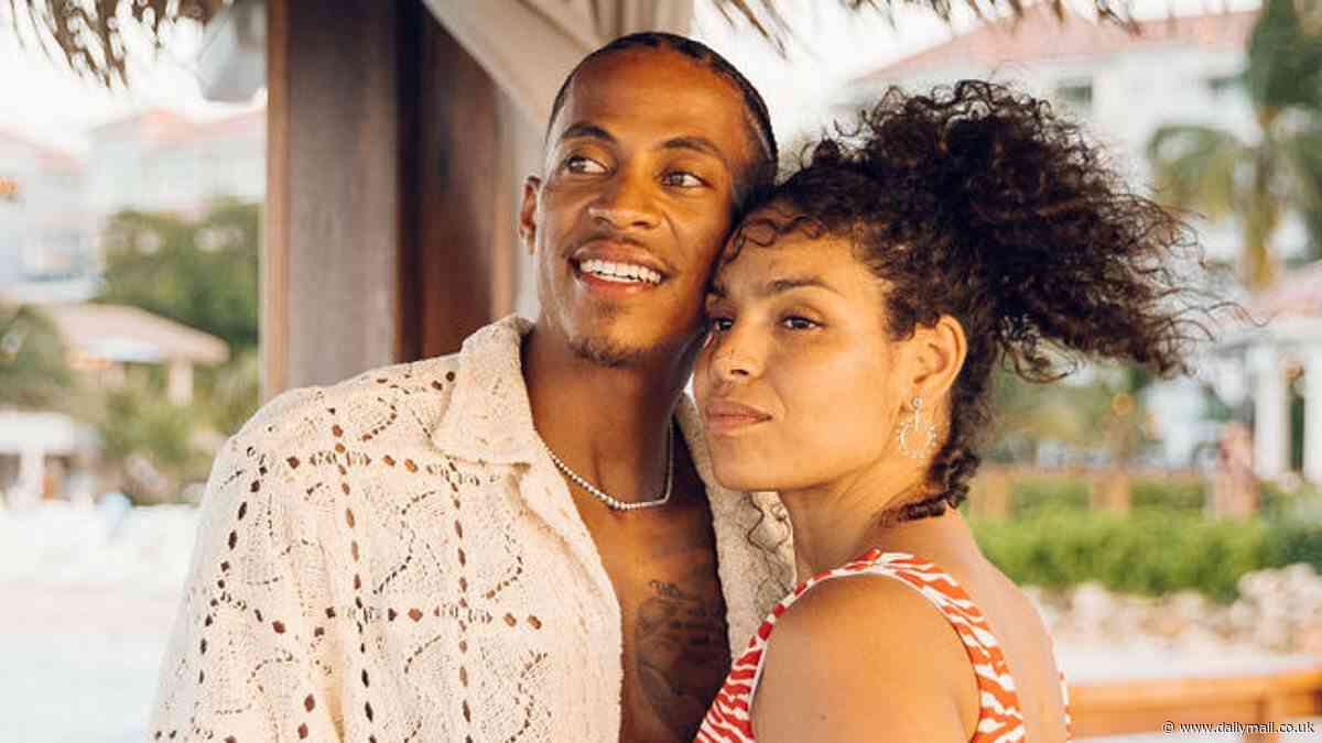 Jordin Sparks and husband Dana Isaiah pack on the PDA as they share a kiss during romantic vacation in Jamaica