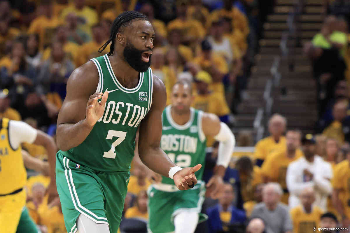 NBA Playoffs: Celtics rally again past Pacers to secure sweep, spot in NBA Finals