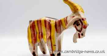 King Charles' pottery goat made at Cambridge University expected to reach up to £10k at auction
