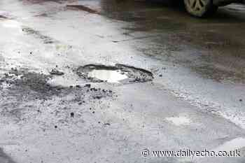 How big a pothole needs to be for Hampshire County Council to repair