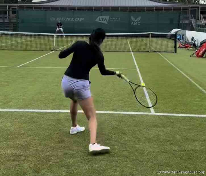 Watch: Emma Raducanu posts big grass season update after skipping French Open