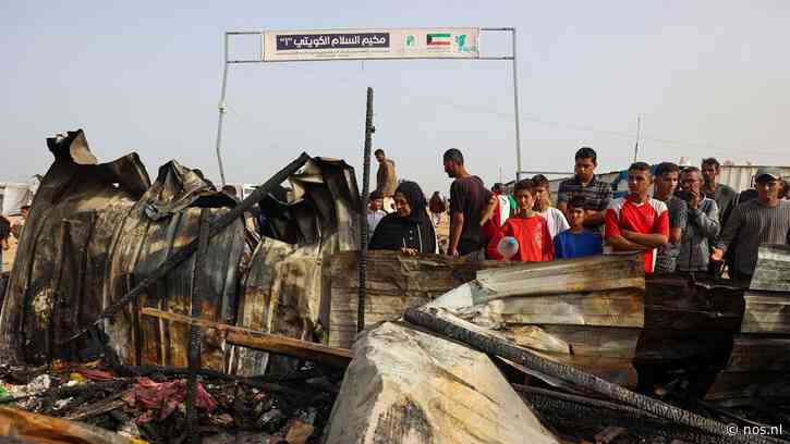 Netanyahu: aanval tentenkamp Rafah 'tragische fout', offensief gaat door
