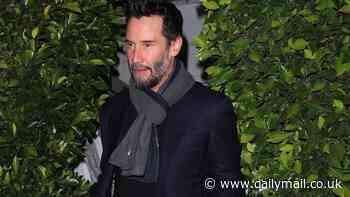Keanu Reeves has a date night with girlfriend Alexandra Grant at Giorgio Baldi in Santa Monica over the long holiday weekend