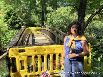 Kelsey Park 'disgusting and shocking' with bridge broken