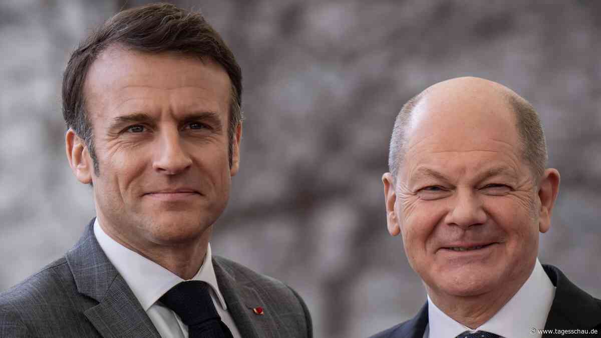 Scholz und Macron werben gemeinsam für Reformen der EU