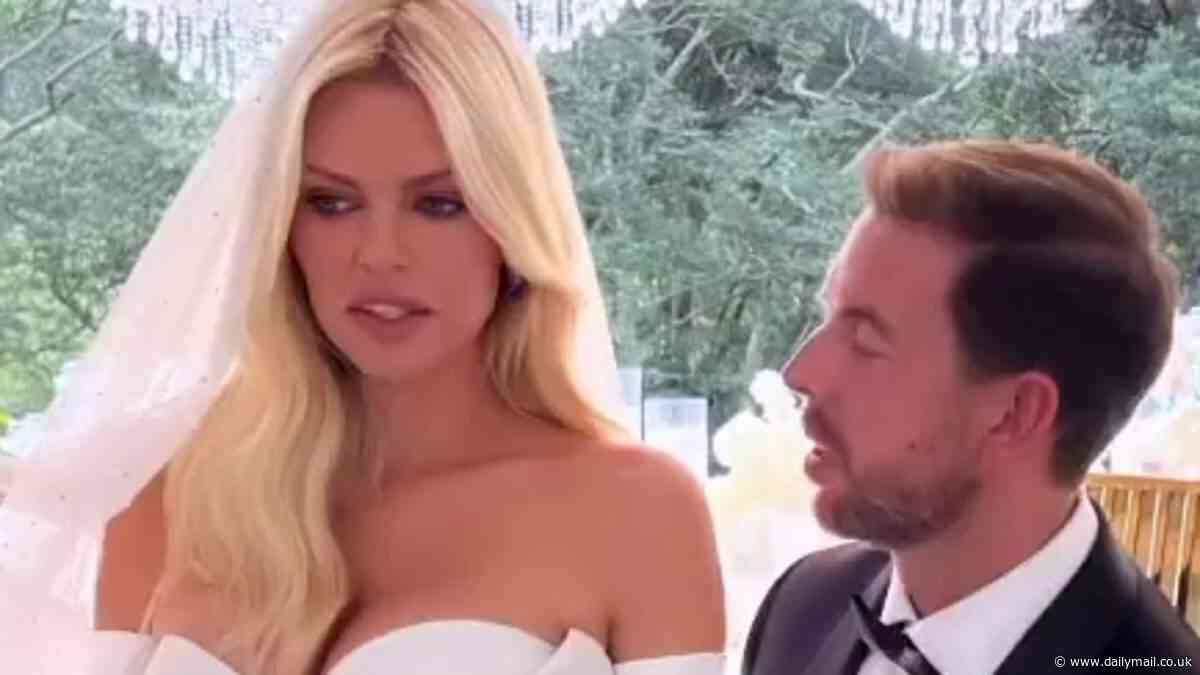Sophie Monk and her husband Joshua Gross share images from their belated honeymoon... two years after marrying in a low-key ceremony