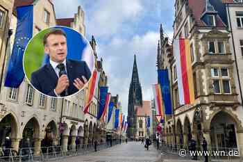 Westfälischer Friedenspreis: Münster erwartet Emmanuel Macron