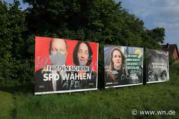 Beschädigte Wahlplakate: Münsterland besonders betroffen?