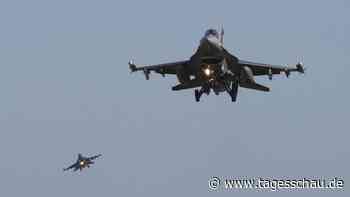 Ukraine-Liveblog: ++ Belgien will 30 F-16-Kampfjets liefern ++