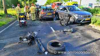 112-nieuws: spookrijder ramt voertuigen • auto uit bocht in Oisterwijk