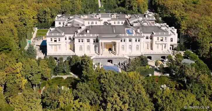 Drones hit near Putin’s £1,000,000,000 Black Sea palace in deepest strike yet