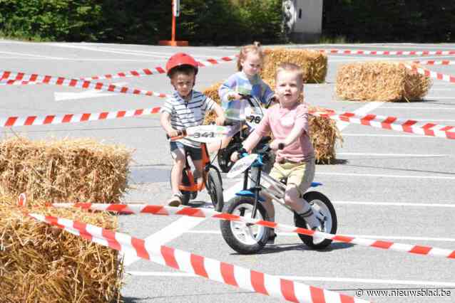 Zestig kinderen op WK loopfietsen in Halle