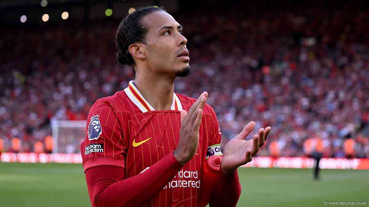 Virgil van Dijk reveals conversation with incoming Liverpool boss Arne Slot ahead of Dutch manager's first day in the hotseat