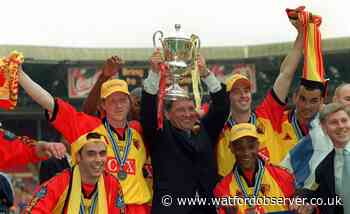Celebrating 25th anniversary of Watford's first Wembley win