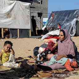 Zo'n miljoen mensen zijn Rafah in afgelopen drie weken ontvlucht