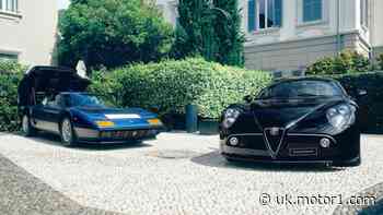 Alfa Romeo 8C and Ferrari 512 BB projects presented by Officine Fioravanti