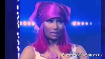 Nicki Minaj holds bizarre 'moment of silence' for her 'dear friend' Princess Diana during Birmingham concert - following drug arrest in Amsterdam