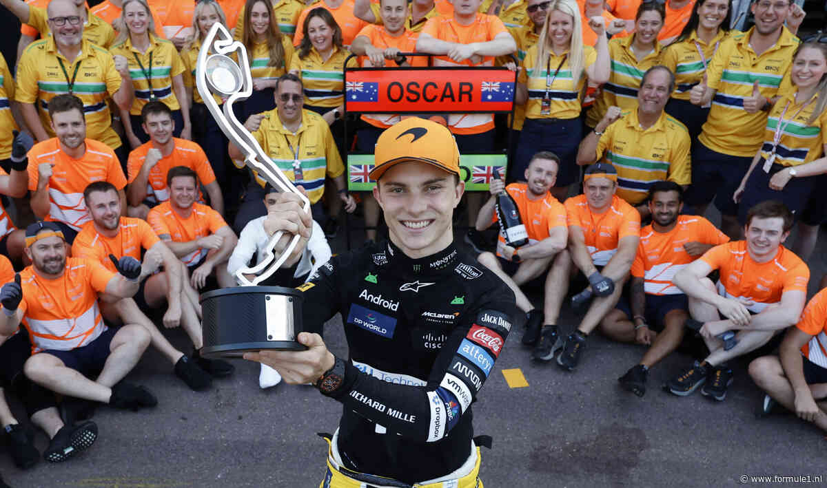 Oscar Piastri voorspelt meer overwinningen voor McLaren