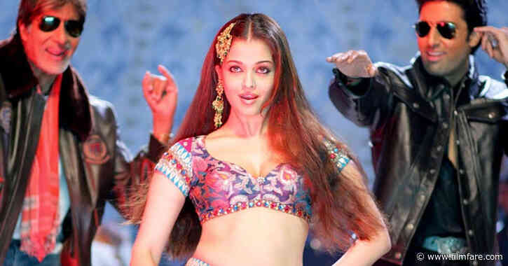 Amitabh Bachchan recalls having a gala time performing Kajra Re on stage