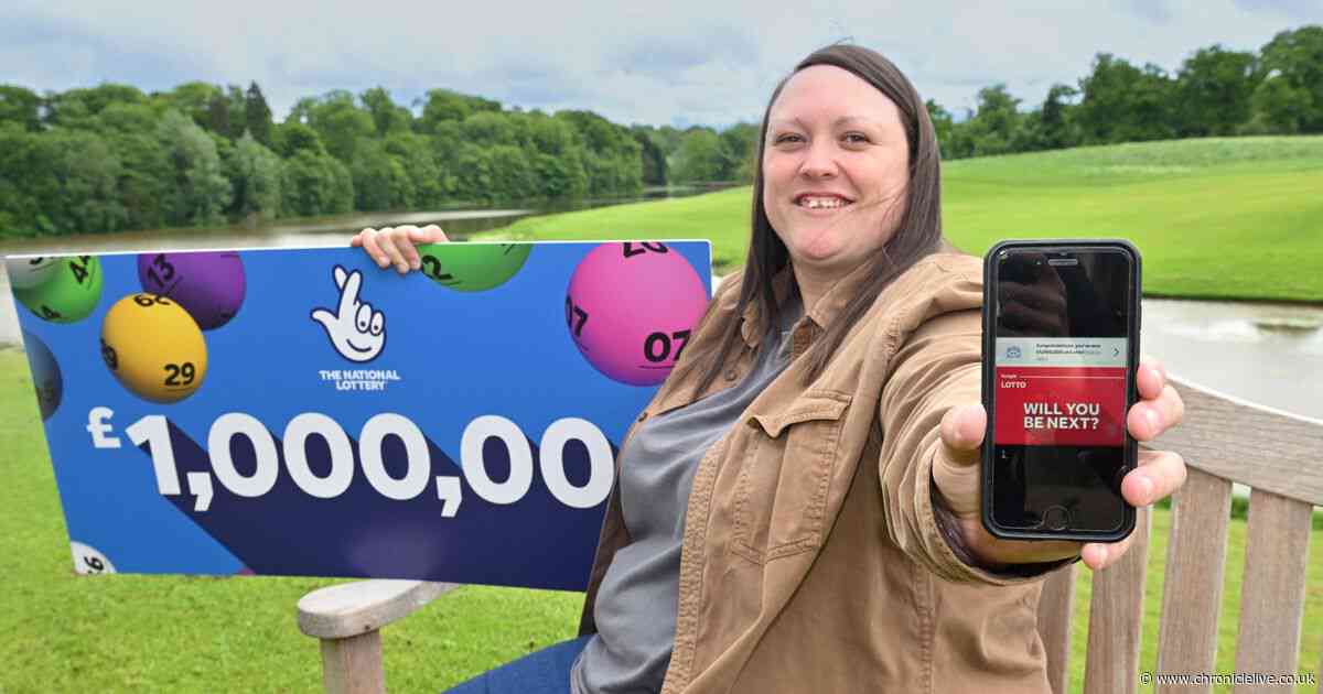 County Durham National Lottery winner vows to continue working to be good role model to young son