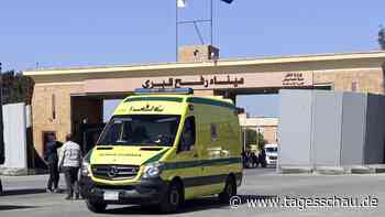 Nahost-Liveblog: ++ Medizinische Evakuierungen aus Gaza gestoppt ++