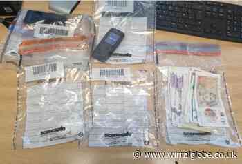 Crack cocaine, mobile phones and cash found in Seacombe house