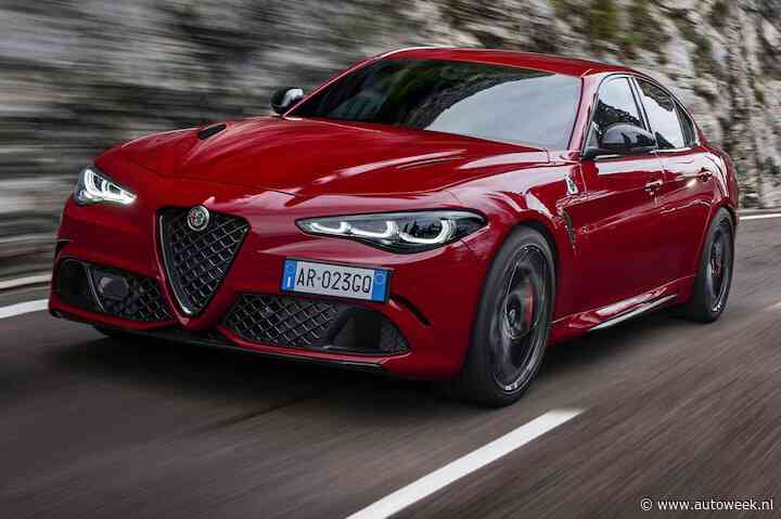 Alfa Romeo stopt met asymmetrisch geplaatste kentekenplaat
