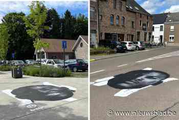 Muurschilderingen van twee Rode Duivels duiken op in straatbeeld: “Leuk idee, maar het mocht wel wat duidelijker”