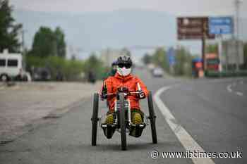 China Wheelchair Users Claim Outdoors With Hand-cranked Bikes