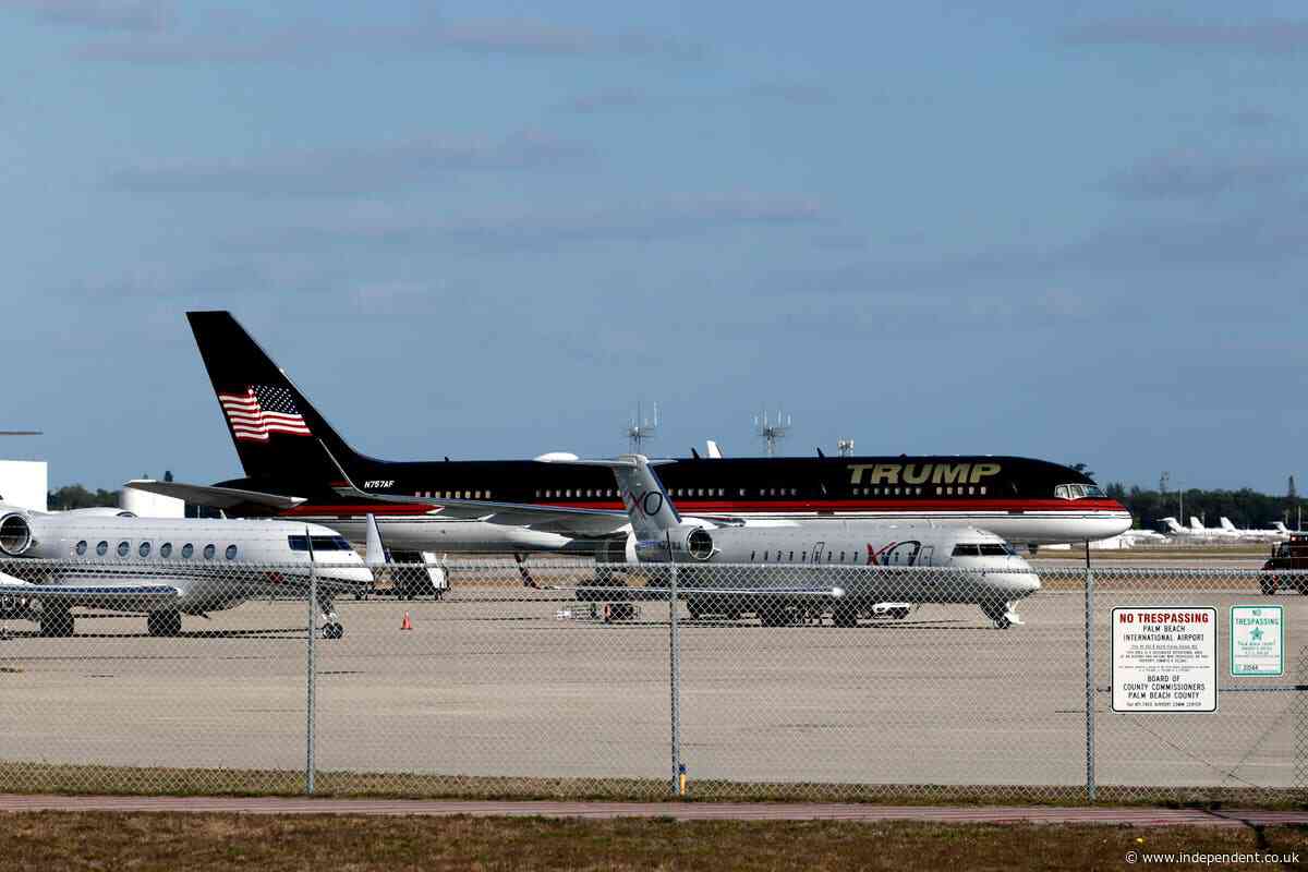 Trump sells off $10m jet to major megadonor as he owes millions in legal fees and judgements