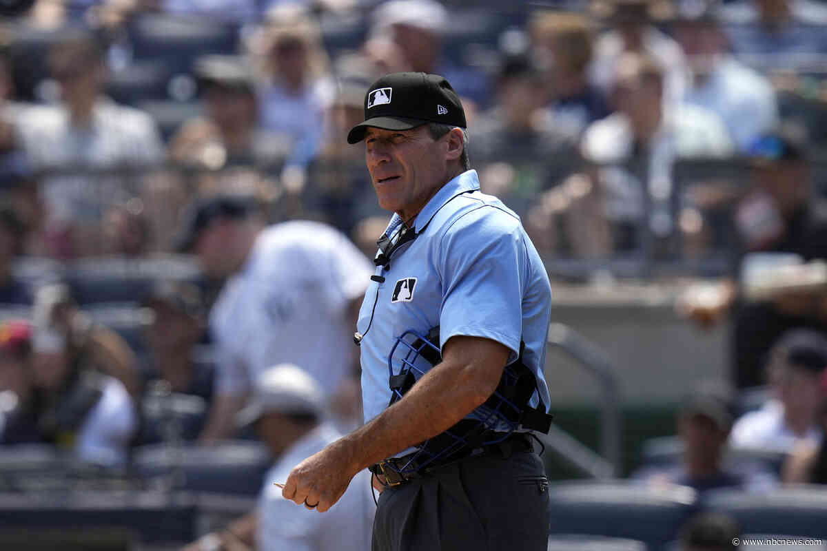 MLB umpire who was a target of scorn by fans and players retires