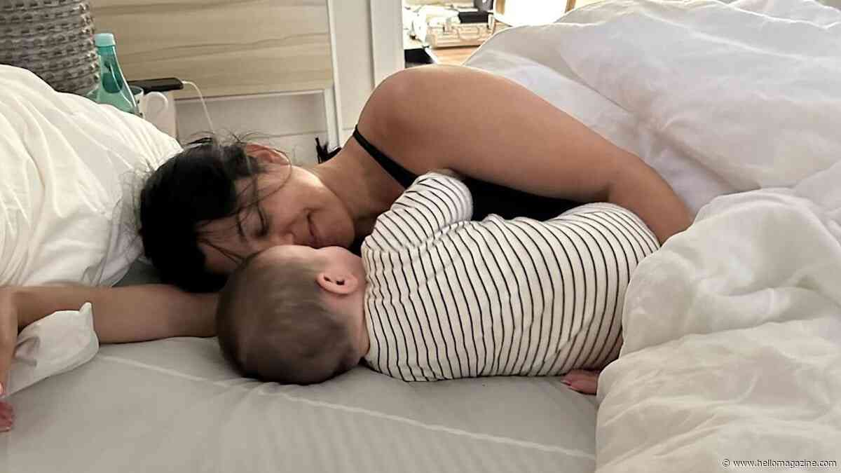 Kourtney Kardashian shares unconventional sleeping arrangement for Baby Rocky