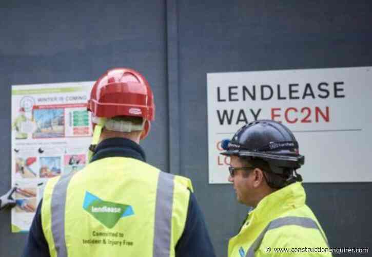 Lendlease puts construction arm up for sale