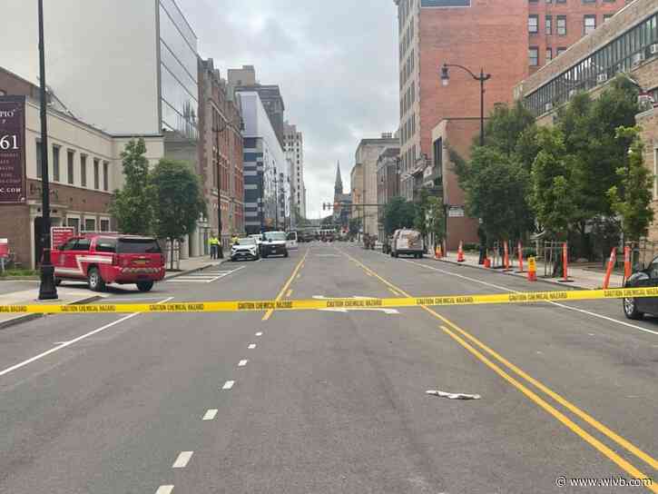 Buffalo Fire Department investigating possible gas leak on Franklin Street